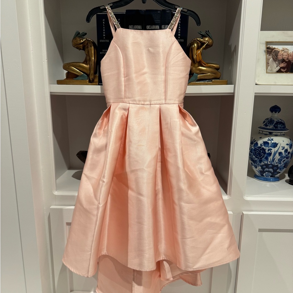 Speechless Blush Pink Formal Kids Dress